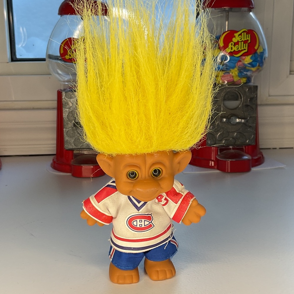 Troll Doll Stephane Lebeau #47 canadien of Montreal
